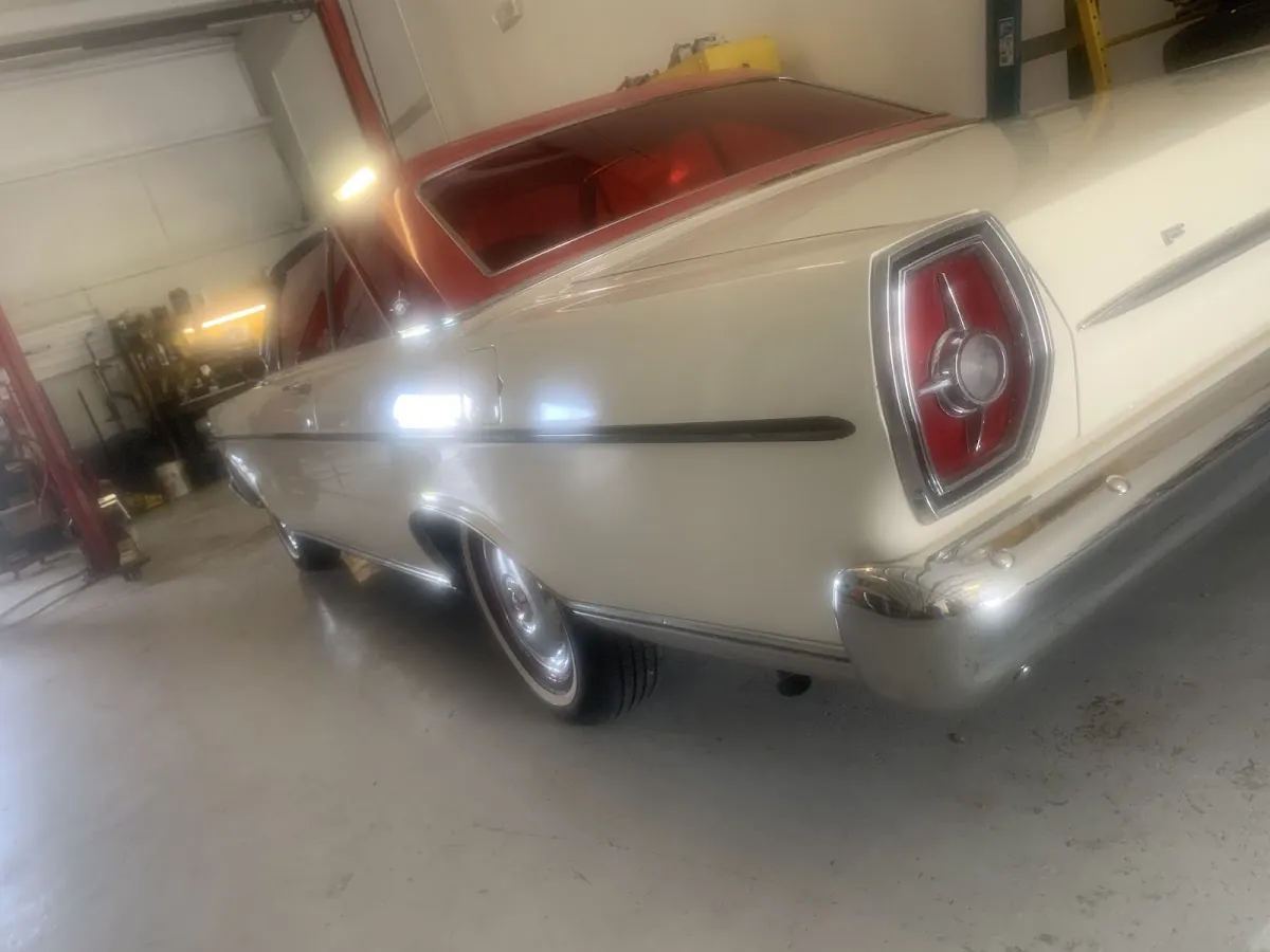 Classic Ford Galaxie in the shop at RepairTech Automotive Kissimmee FL